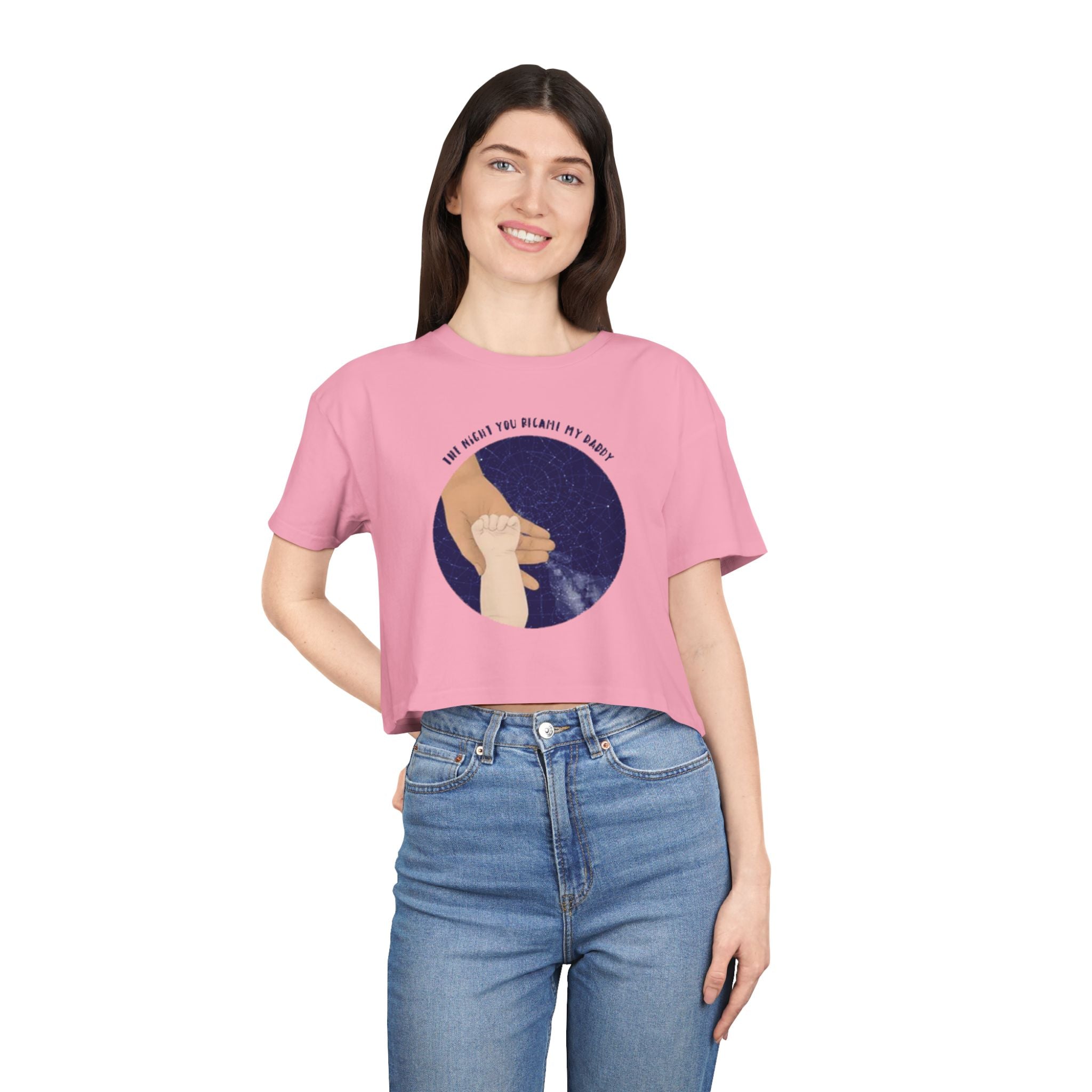The night you became My Daddy | Women's Crop Tee